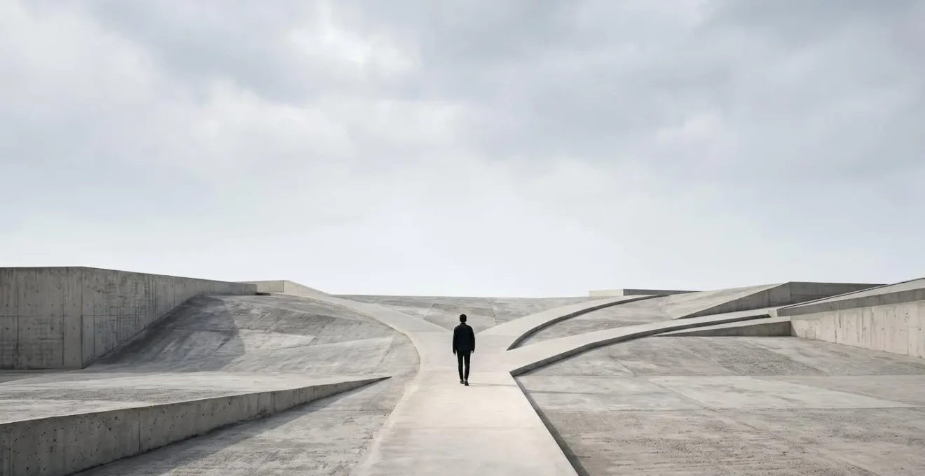 Minimalist wide environmental shot representing blockchain transaction efficiency and cost optimization
