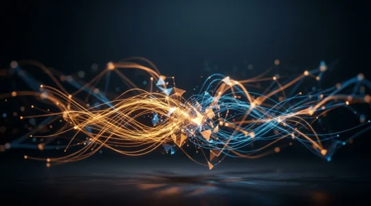 Machine learning algorithms analyzing customer data patterns for personalized email marketing campaigns