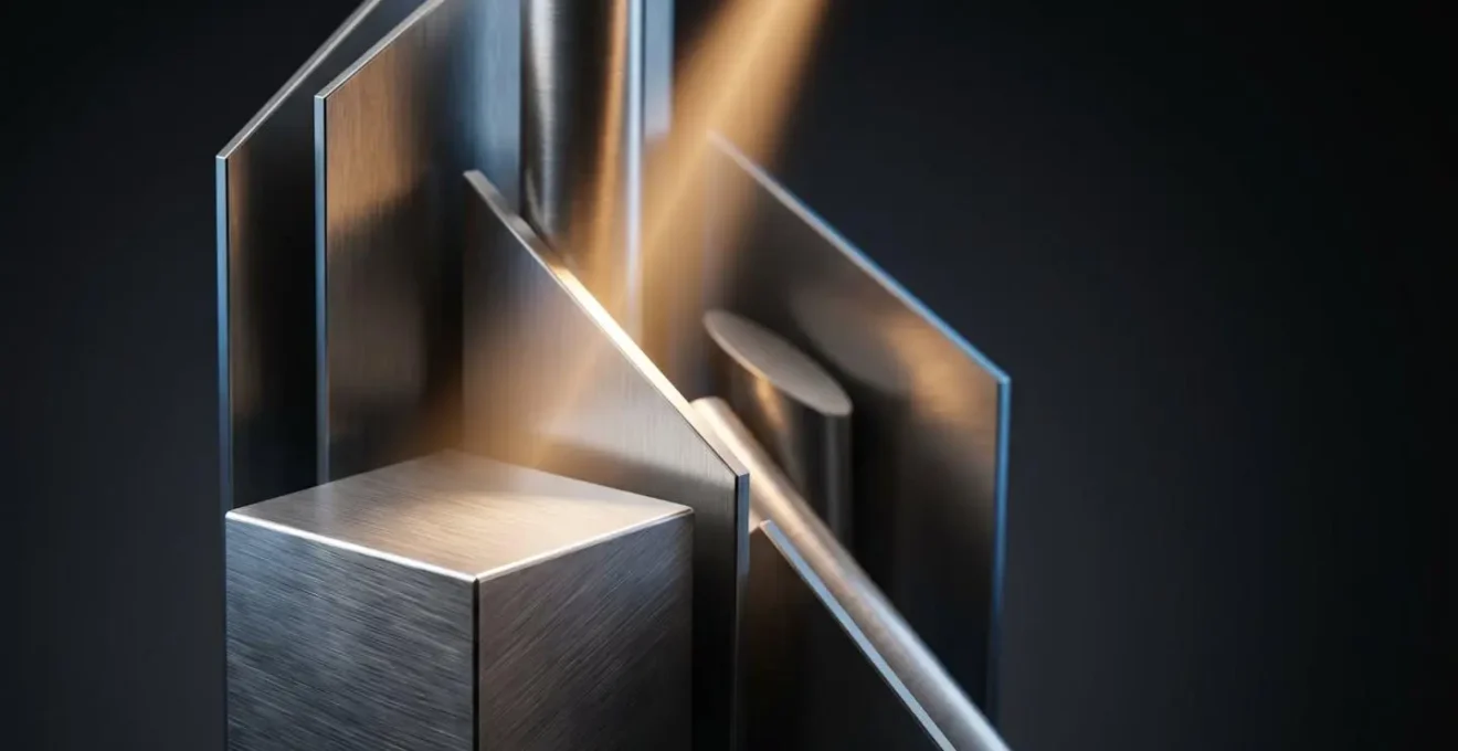 Symbolic composition of geometric vault forms and soft light suggesting digital security in abstract minimalist style
